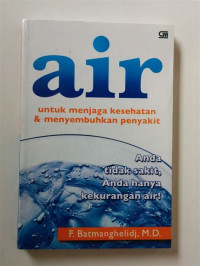 Image of Air untuk menjaga kesehatan & menyembuhkan penyakit