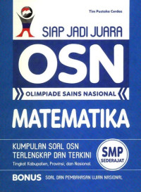 Image of Siap Jadi Juara OSN Matematika SMP